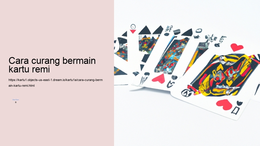 cara curang bermain kartu remi