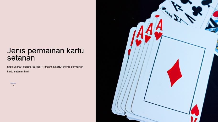 jenis permainan kartu setanan