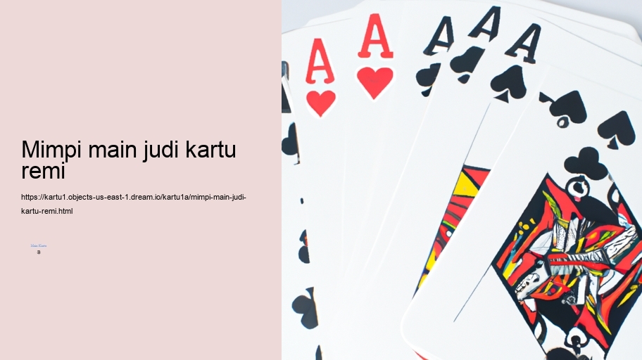 mimpi main judi kartu remi